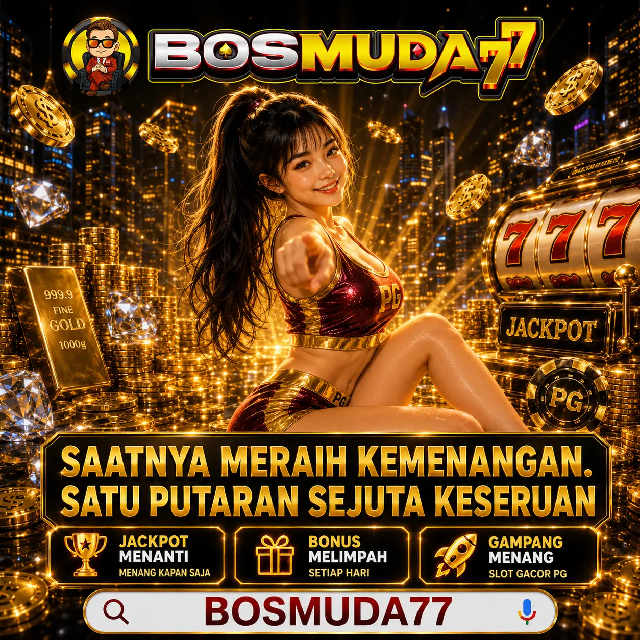 BOSMUDA77: Cahaya Kemenangan Real No Fept-Fept, Saatnya Auto Cuan Parah!
